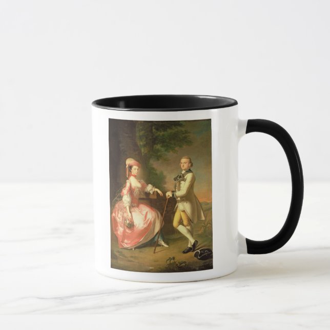 Caneca Senhor John Pólo, 5o Baronet (Direita)