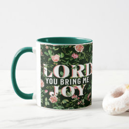 Caneca Senhor, Traga-Me Joy Floral Christian