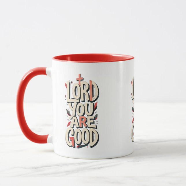 Caneca SENHOR você é Bom - Cristão (Esquerda)