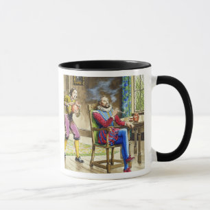 Caneca Senhor Walter Raleigh (1554-1618) 'das