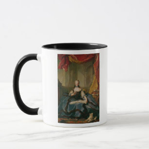 Caneca Senhora Adelaide de France no vestido de corte,