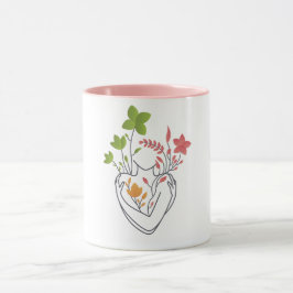 Caneca Senhora da Flor - Edição de Rosa Retro