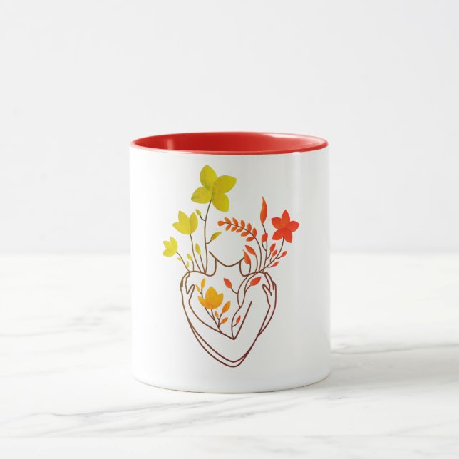 Caneca Senhora da Flor - Edição Vermelha Retroativa (Centro)
