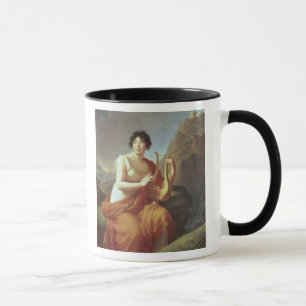 Caneca Senhora de Stael como Corinne, 1809
