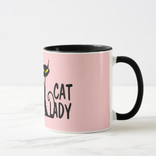 Caneca Senhora louca do gato