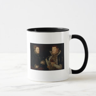 Caneca Senhora Mary Nevill e seu filho Gregory Fiennes
