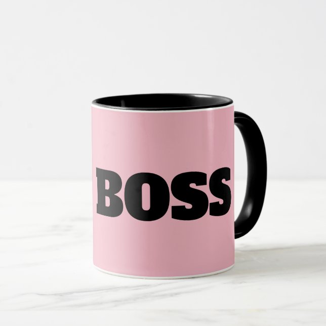 CANECA SENHORAS DE CAFÉ DE PINCO DE LADY BOSS (Frente Esquerda)
