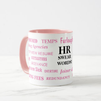 Caneca Senhoras RH Palavras Juradas Recursos Humanos Pres