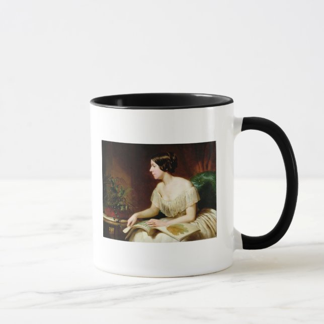 Caneca Senhorita Anne Pratt, botânico famoso (Direita)
