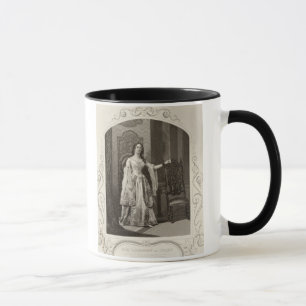 Caneca Senhorita Vandenhoff como Juliet, cena 1 do ato