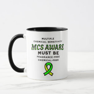 Caneca Sensibilização MCS de Sensibilidade Química Múltip