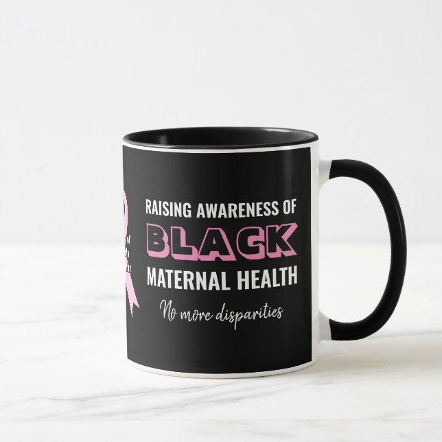 Caneca Sensibilização para a saúde das Mães Negras (Direita)