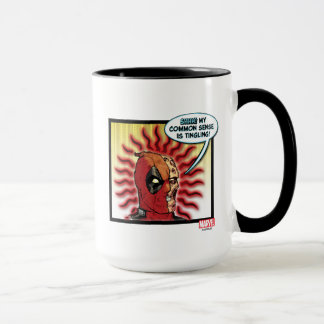 Caneca Sensor Comum de Deadpool