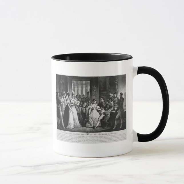 Caneca Sente-se para baixo em meus joelhos, ele (Direita)