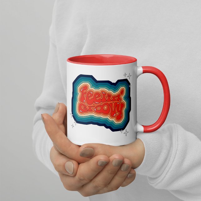 Caneca Sentir Groovy - 70s (Criador carregado)