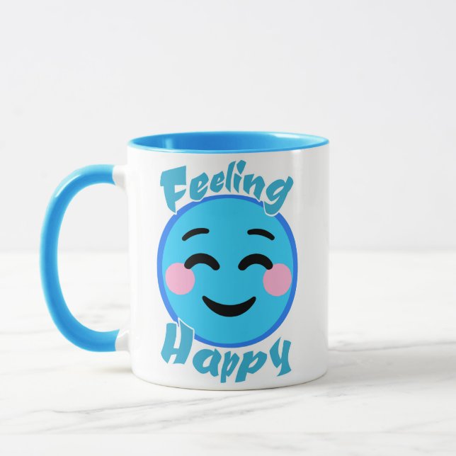 Caneca Sentir-se feliz (Esquerda)