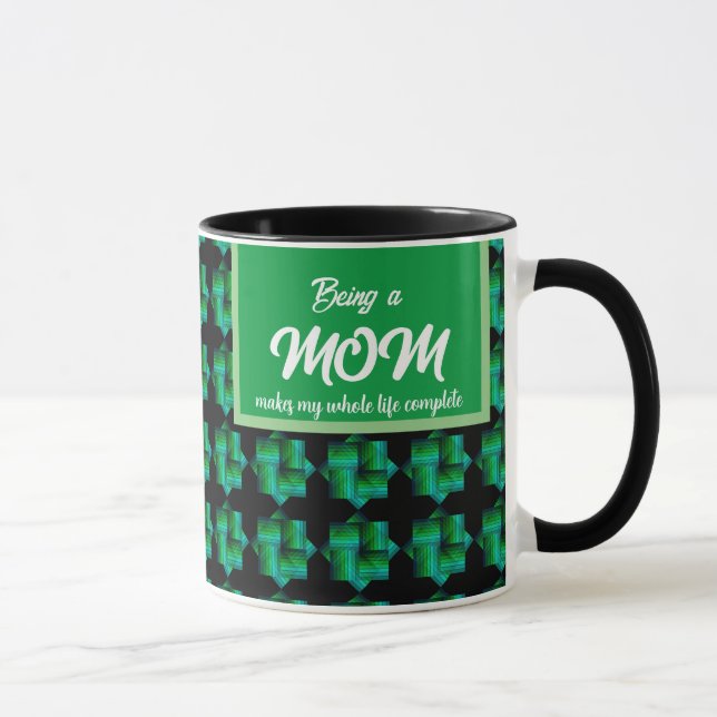 CANECA SER MÃE COMPLETA A MINHA VIDA (Direita)