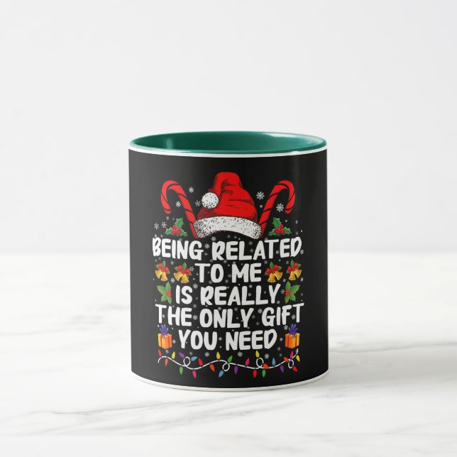 Caneca Ser Parente Meu É Realmente O Único Presente (Centro)