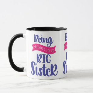 Caneca Ser Promovido À Irmã Grande