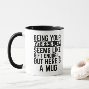 Caneca Ser seu sogro parece ser um presente suficiente