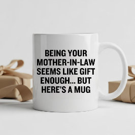 Caneca Ser Sua Mãe-De-Direito Parece Dar O Suficiente