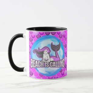 Caneca Sereia - Cama Roxo