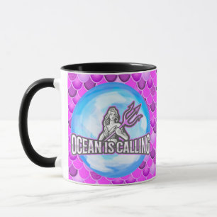 Caneca Sereia - Cama Roxo