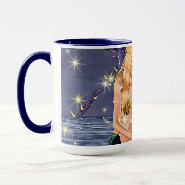 Caneca Sereia Dourada (Esquerda)