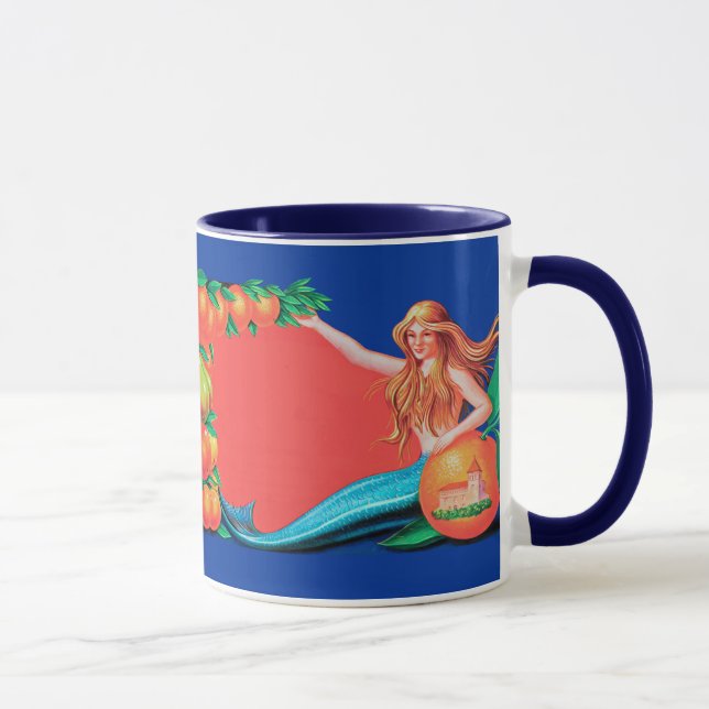 Caneca Sereia Fruta Rótulo de Crato Arte Café (Direita)