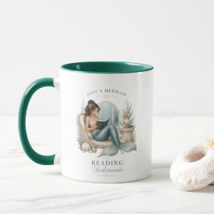 Caneca Sereia lendo