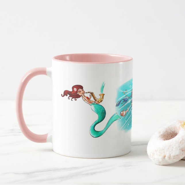 Caneca Sereia Mug #2 (Com Donut)