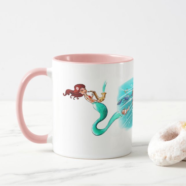 Caneca Sereia Mug #2a (Com Donut)