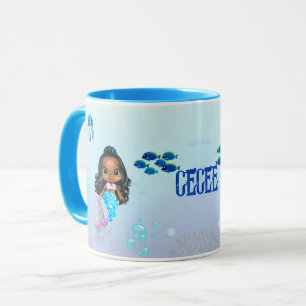 Caneca Sereia Personalizada