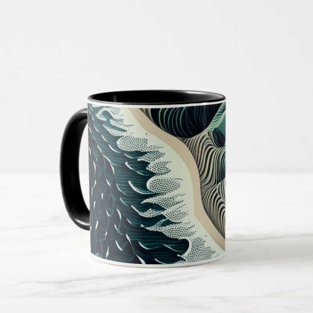 Caneca Serene Shores (Frente Esquerda)