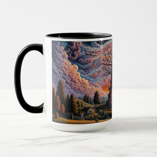 Caneca Serenidade Cósmica (Esquerda)