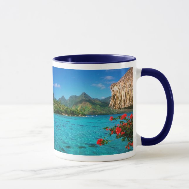 Caneca Serenidade Oração e Bora Cênnica Bora Bora (Direita)