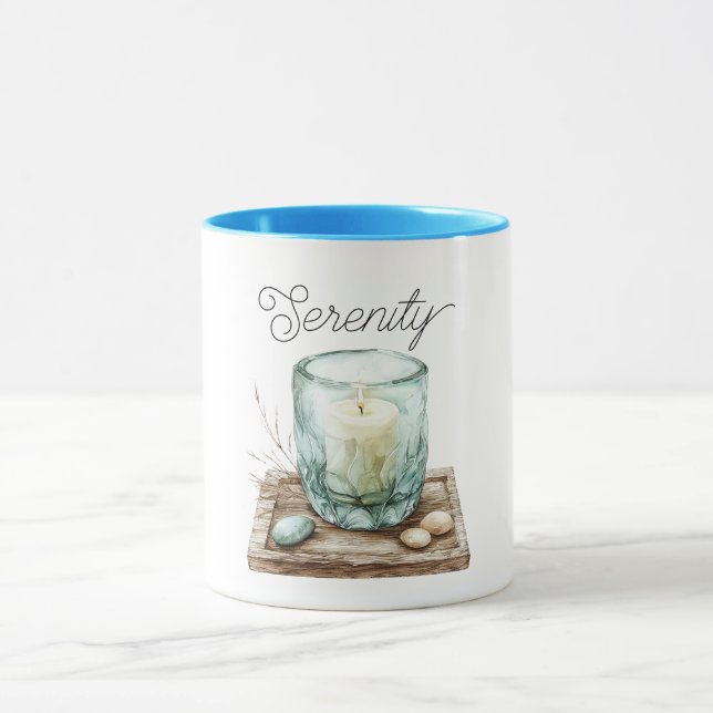 Caneca Serenity Beach Candle Stones (Centro)