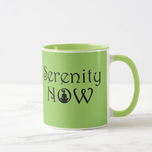 Caneca Serenity Now Mug - Presentes Únicos em Yoga
