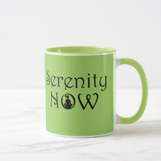 Caneca Serenity Now Mug - Presentes Únicos em Yoga
