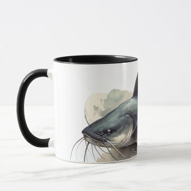 Caneca Série Aquarela: Bagre (Esquerda)