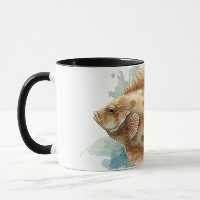 Caneca Série Aquarela: Solha/Linguado (Esquerda)