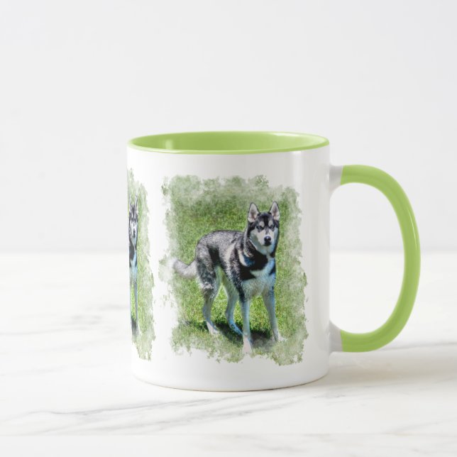 Caneca Série Pet Gift do Irmão-Cão-Irmão Siberiano (Direita)