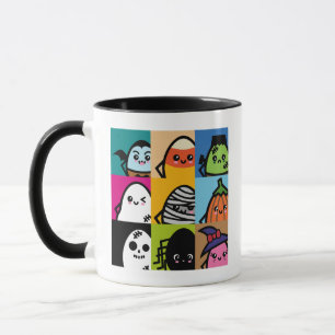 Caneca Séries de Ovos Assustadores - Dia das Bruxas Adi