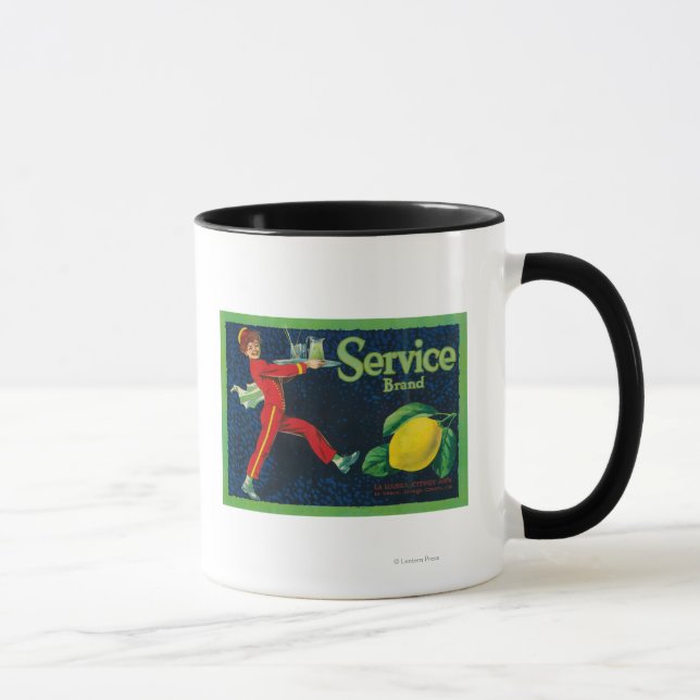 Caneca Service Lemon LabelLa Habra, CA (Direita)
