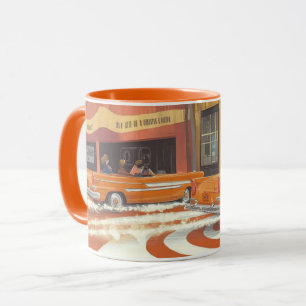 Caneca "Serviço e Carros Antigos do Wally"