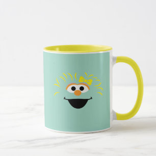Caneca Sesame Street Arte do Rosto da Rosita