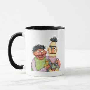 Caneca Sesame Street Bert e Ernie Watercolor