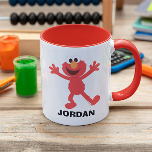 Caneca Sesame Street   Elmo Personalizado