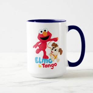 Caneca Sesame Street   Elmo & Tango Correndo