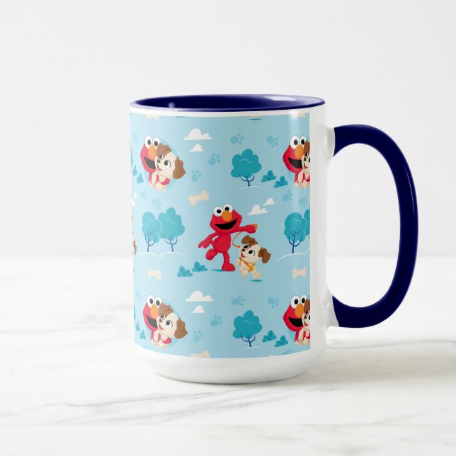 Caneca Sesame Street | Elmo & Tango Padrão (Direita)